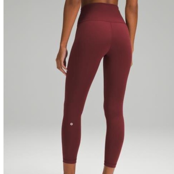 NWT wunder train tight 24" size XS red merlot lululemon - Picture 12 of 15